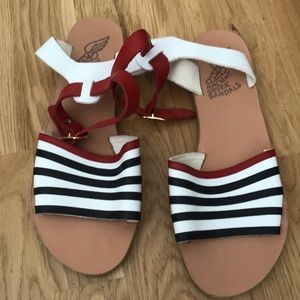 ANCIENT GREEK SANDALS SIZE 40 NAUTICAL